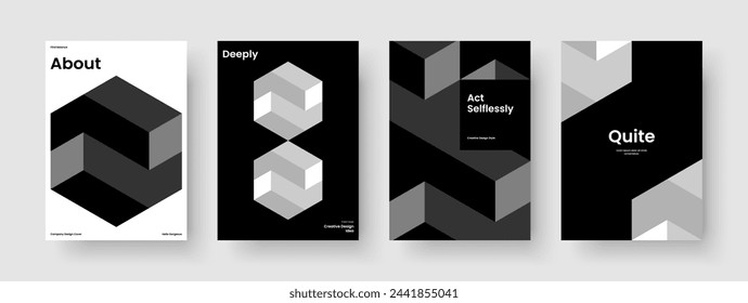 Isolated Brochure Template. Modern Background Design. Geometric Business Presentation Layout. Book Cover. Report. Banner. Poster. Flyer. Magazine. Brand Identity. Advertising. Journal. Handbill