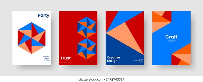 Isolated Brochure Template. Modern Book Cover Layout. Geometric Business Presentation Design. Flyer. Background. Report. Poster. Banner. Leaflet. Catalog. Magazine. Pamphlet. Handbill. Journal