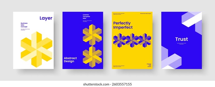 Isolated Brochure Template. Modern Report Design. Creative Background Layout. Poster. Flyer. Business Presentation. Book Cover. Banner. Leaflet. Handbill. Advertising. Portfolio. Brand Identity