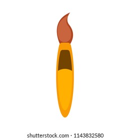Isolated brush icon