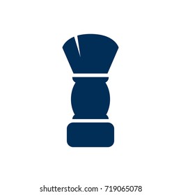 Isolated Brush Icon Symbol On Clean Background. Vector Shaving Element In Trendy Style.
