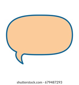 isolated bubble speech