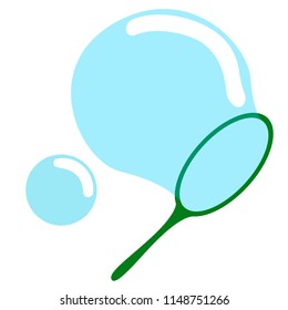 Isolated bubble toy icon