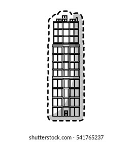 Isolated building tower design