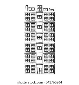 Isolated building tower design