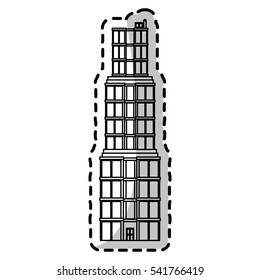 Isolated building tower design