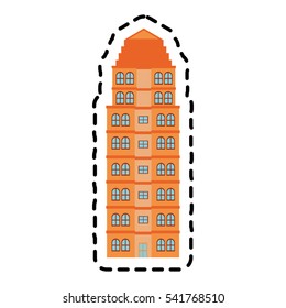 Isolated building tower design