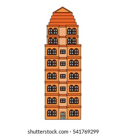 Isolated building tower design