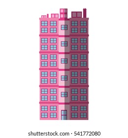 Isolated building tower design