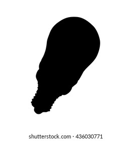 isolated bulb icon
