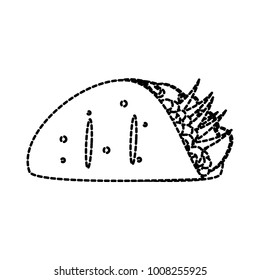 Isolated burrito design