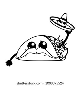 Isolated burrito design
