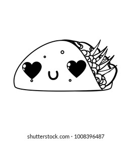 Isolated burrito design