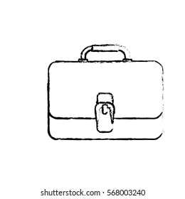 isolated business briefcase icon vector illustration graphic design