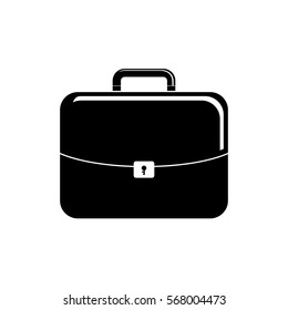 isolated business briefcase icon vector illustration graphic design