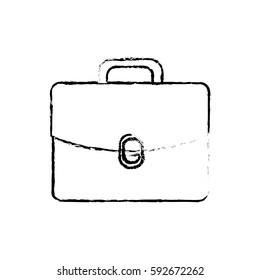 Isolated business briefcase icon vector illustration graphic design