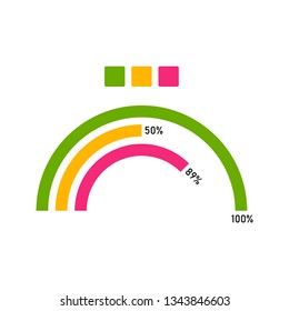 Isolated business infographic image. Vector illustration design