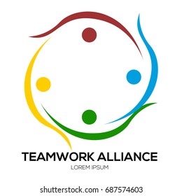 Isolated business logo on a white background, Vector illustration
