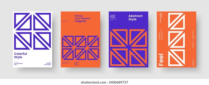 Isolated Business Presentation Design. Abstract Book Cover Template. Geometric Brochure Layout. Flyer. Report. Banner. Poster. Background. Newsletter. Pamphlet. Portfolio. Leaflet. Journal