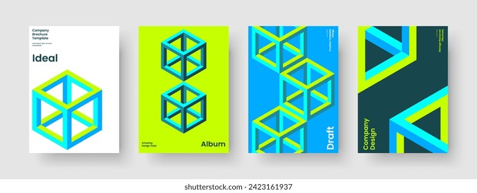 Diseño de presentaciones empresariales aisladas. Disposición de la cubierta del libro abstracto. Plantilla de fondo creativa. Volante. Informe. Cartel. Folleto. Cartel. Identidad de marca. Cuaderno. Billete. Revista. Publicidad
