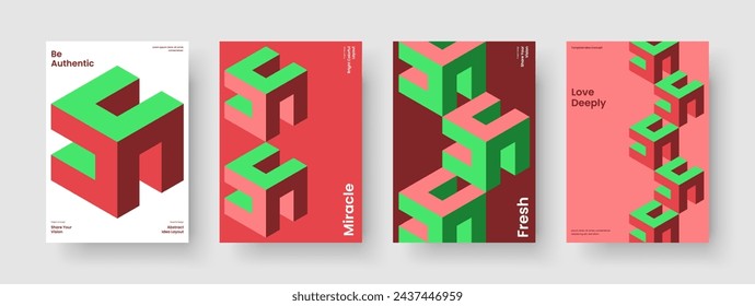 Diseño aislado de la presentación del negocio. Plantilla de folleto abstracto. Diseño de informe geométrico. Cartel. Antecedentes. Volante. Pancarta. Portada del libro. Folleto. Boletín informativo. Cartera. Catálogo. Publicidad