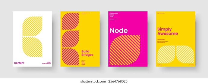 Isolated Business Presentation Design. Abstract Report Template. Modern Brochure Layout. Book Cover. Background. Banner. Poster. Flyer. Catalog. Advertising. Brand Identity. Newsletter. Notebook