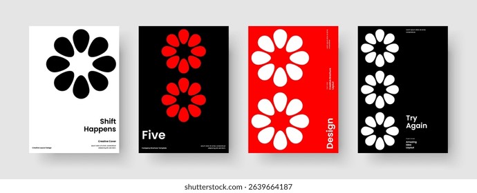 Isolated Business Presentation Design. Abstract Report Layout. Geometric Banner Template. Poster. Flyer. Brochure. Book Cover. Background. Pamphlet. Handbill. Notebook. Leaflet. Advertising
