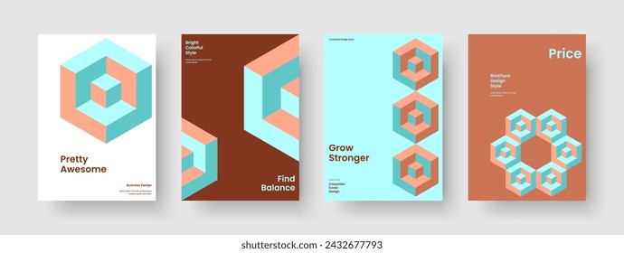 Isolated Business Presentation Design. Creative Report Template. Geometric Brochure Layout. Book Cover. Flyer. Background. Banner. Poster. Notebook. Pamphlet. Journal. Catalog. Brand Identity