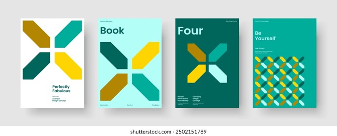 Isoliertes Business Presentation Design. Vorlage für kreativen Hintergrund. Abstraktes Flyer-Layout. Bericht. Banner. Buchumschlag. Poster. Broschüre. Markenidentität. Broschüre. Zeitschrift. Newsletter. Notebook