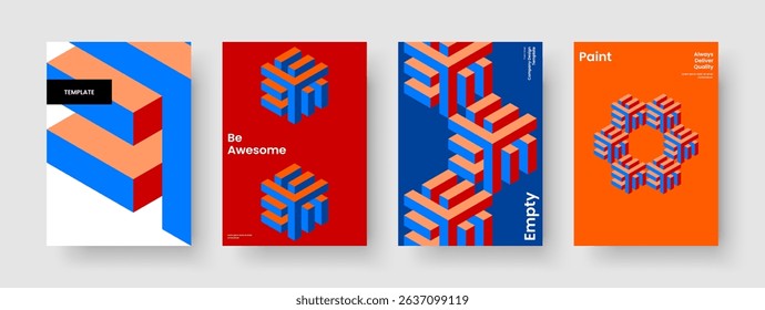 Isolated Business Presentation Design. Creative Poster Template. Geometric Book Cover Layout. Report. Banner. Flyer. Brochure. Background. Advertising. Brand Identity. Portfolio. Magazine. Leaflet