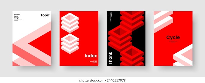 Isolierter Business-Präsentationsentwurf. Geometrisches Flyer-Layout. Moderne Bannervorlage. Broschüre. Bericht. Buchumschlag. Poster. Hintergrund. In: Journal. Handzettel Broschüre. Portfolio. In: Magazine. Newsletter