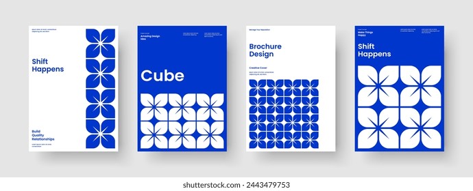 Isolated Business Presentation Design. Geometric Flyer Layout. Creative Report Template. Background. Banner. Poster. Brochure. Book Cover. Journal. Notebook. Magazine. Pamphlet. Catalog