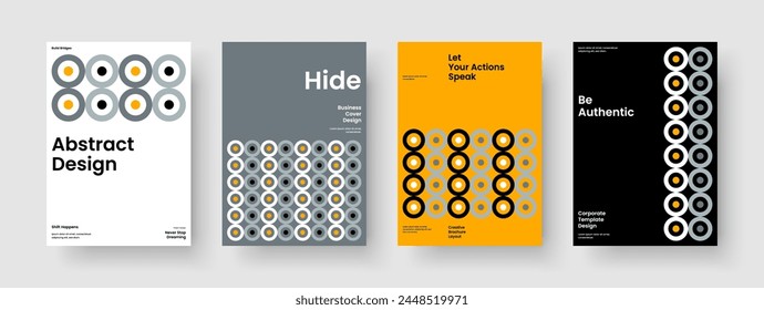 Isolated Business Presentation Design. Geometric Poster Layout. Modern Banner Template. Background. Book Cover. Report. Flyer. Brochure. Newsletter. Catalog. Portfolio. Notebook. Magazine
