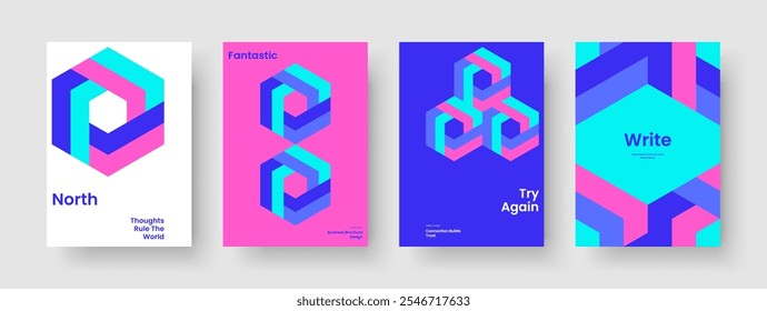 Isoliertes Business Presentation Design. Geometrische Hintergrundvorlage. Modernes Flyer-Layout. Broschüre. Poster. Buchumschlag. Bericht. Banner. Markenidentität. Erfassung Packungsbeilage. Katalog. Broschüre