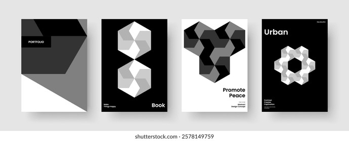 Isolated Business Presentation Design. Geometric Book Cover Template. Creative Flyer Layout. Brochure. Report. Poster. Banner. Background. Notebook. Pamphlet. Newsletter. Magazine. Portfolio