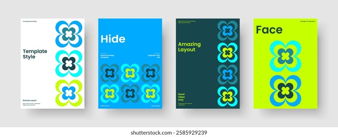 Isolated Business Presentation Design. Geometric Book Cover Template. Abstract Background Layout. Brochure. Report. Banner. Poster. Flyer. Leaflet. Handbill. Catalog. Portfolio. Pamphlet