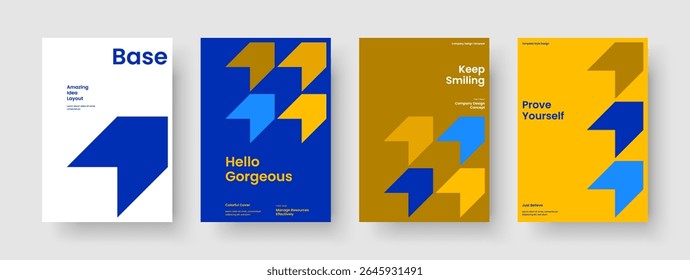 Design de apresentação comercial isolado. Layout de cartaz geométrico. Modelo de publicação criativa. Histórico. Faixa. Relatório. Panfleto. Capa de Livro. Folheto informativo. Publicidade. Panfleto. Notebook. Catálogo