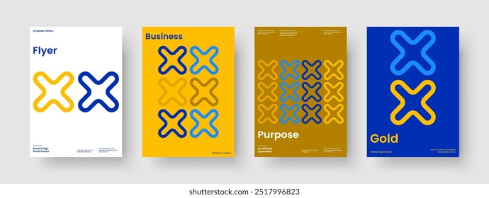 Isolated Business Presentation Design. Modern Banner Template. Abstract Background Layout. Poster. Brochure. Report. Book Cover. Flyer. Pamphlet. Advertising. Magazine. Journal. Leaflet. Portfolio