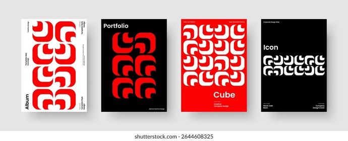 Design de apresentação comercial isolado. Modelo moderno de capa de livro. Layout do plano de fundo criativo. Faixa. Relatório. Cartaz. Brochura. Panfleto. Revista. Notebook. Panfleto. Identidade da marca. Publicidade