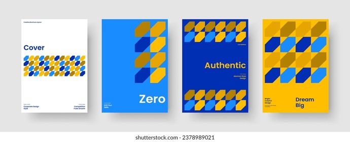 Isolated Business Presentation Layout. Abstract Brochure Design. Creative Banner Template. Poster. Background. Flyer. Book Cover. Report. Journal. Brand Identity. Handbill. Advertising. Portfolio