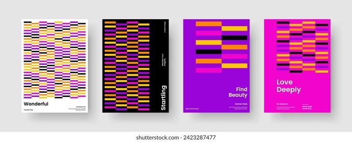 Diseño de presentación empresarial aislado. Diseño de fondo abstracto. Plantilla moderna de afiches. Cartel. Volante. Folleto. Informe. Portada del libro. Folleto. Identidad de marca. Boletín informativo. Billete. Folleto