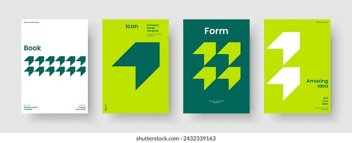 Isolated Business Presentation Layout. Abstract Book Cover Template. Geometric Report Design. Flyer. Background. Poster. Brochure. Banner. Journal. Magazine. Advertising. Brand Identity. Leaflet