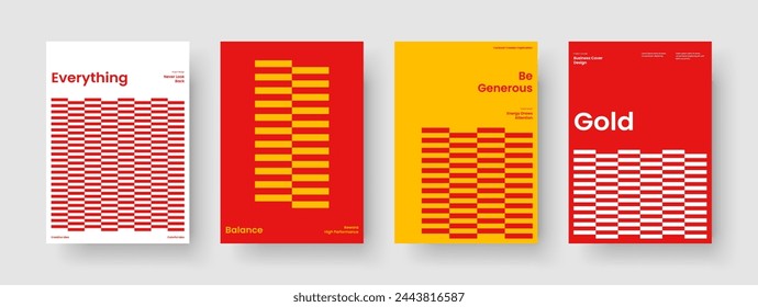 Diseño de presentación empresarial aislado. Plantilla de banner abstracto. Diseño de portada de libro moderno. Folleto. Antecedentes. Informe. Volante. Cartel. Diario. Identidad de marca. Prospecto. Cartera. Boletín