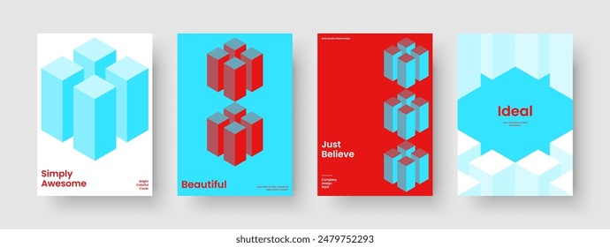 Isolated Business Presentation Layout. Abstract Report Template. Modern Brochure Design. Poster. Banner. Background. Book Cover. Flyer. Journal. Leaflet. Handbill. Advertising. Newsletter. Notebook
