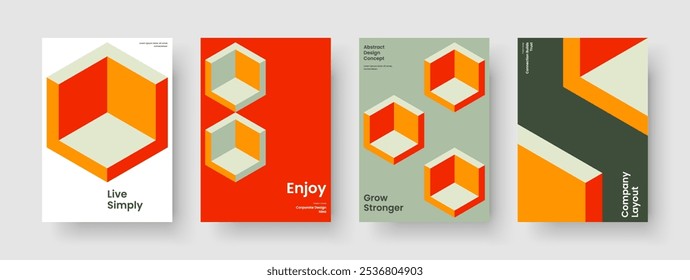 Diseño de presentación empresarial aislado. Plantilla Abstractas de folletos. Diseño de Flyer Creativo. Informe. Portada de libro. Anuncio. Cartel. Antecedentes. Folleto. Boletín informativo. Diario. Revista. Identidad de marca