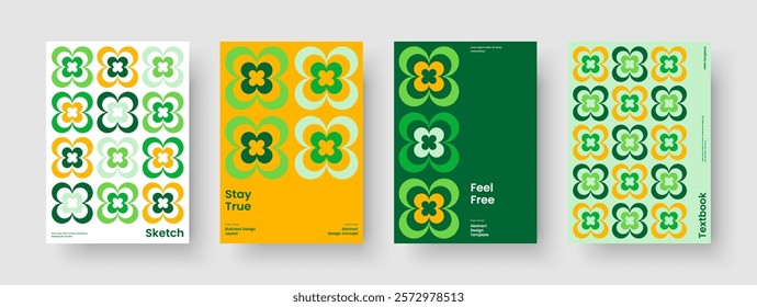Isolated Business Presentation Layout. Abstract Book Cover Template. Geometric Background Design. Flyer. Poster. Report. Banner. Brochure. Notebook. Portfolio. Newsletter. Advertising. Journal