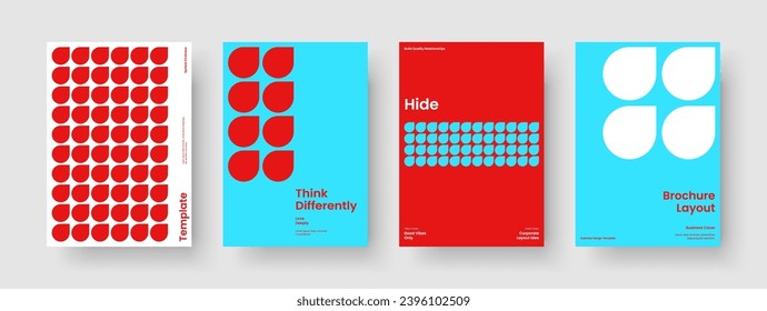 Isolated Business Presentation Layout. Creative Poster Template. Modern Brochure Design. Background. Banner. Report. Book Cover. Flyer. Brand Identity. Notebook. Pamphlet. Catalog. Magazine