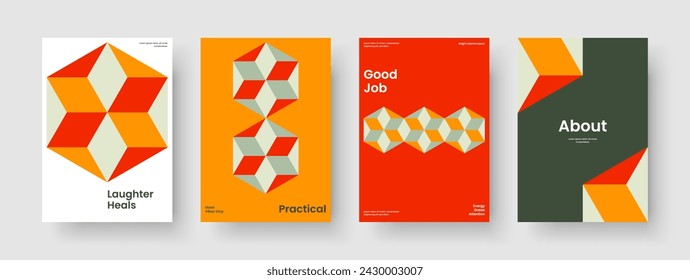 Isolated Business Presentation Layout. Creative Book Cover Design. Geometric Background Template. Flyer. Banner. Report. Poster. Brochure. Brand Identity. Leaflet. Newsletter. Portfolio. Catalog