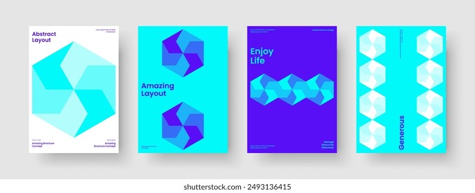 Diseño de presentación empresarial aislado. Diseño de Anuncio creativo. Plantilla Abstractas de portada de libro. Antecedentes. Cartel. Volante. Informe. Folleto. Publicidad. Cuaderno. Handbill. Catálogo. Diario