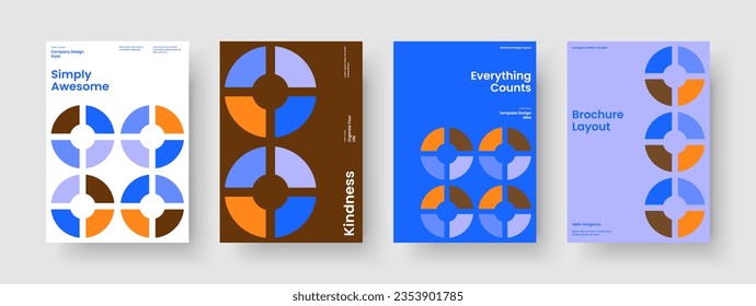 Isolated Business Presentation Layout. Geometric Banner Template. Abstract Poster Design. Brochure. Flyer. Book Cover. Background. Report. Portfolio. Pamphlet. Newsletter. Notebook. Magazine